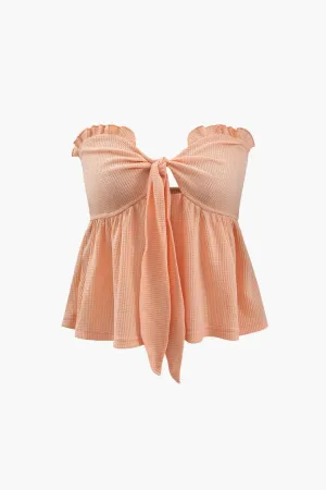 Aeliana – Frill detail – Tube top