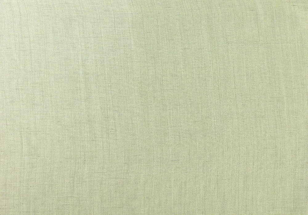 Airy Kiwi Mock Herringbone Linen (Made in Italy)