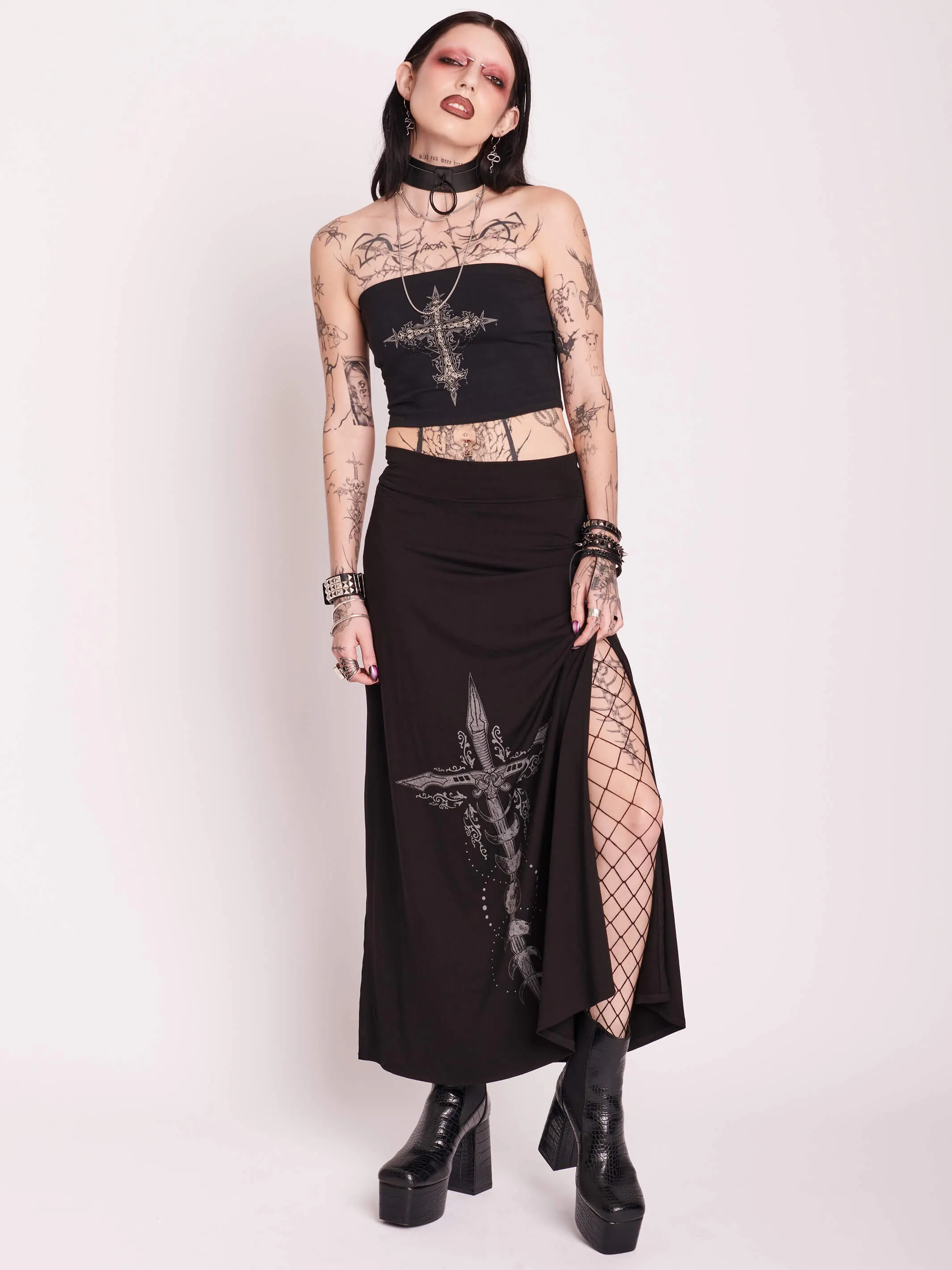 Crucifix Skirt