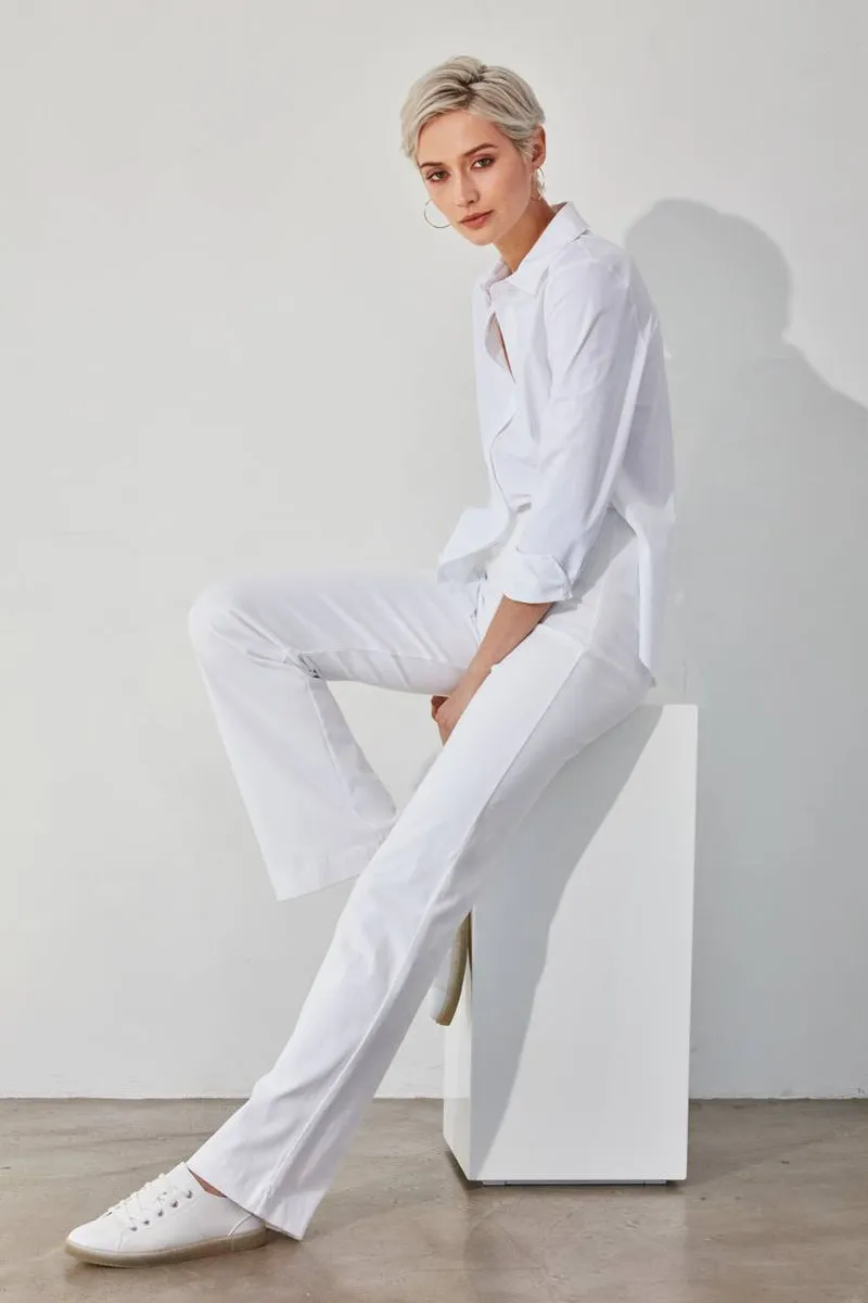 Denim Trouser | White