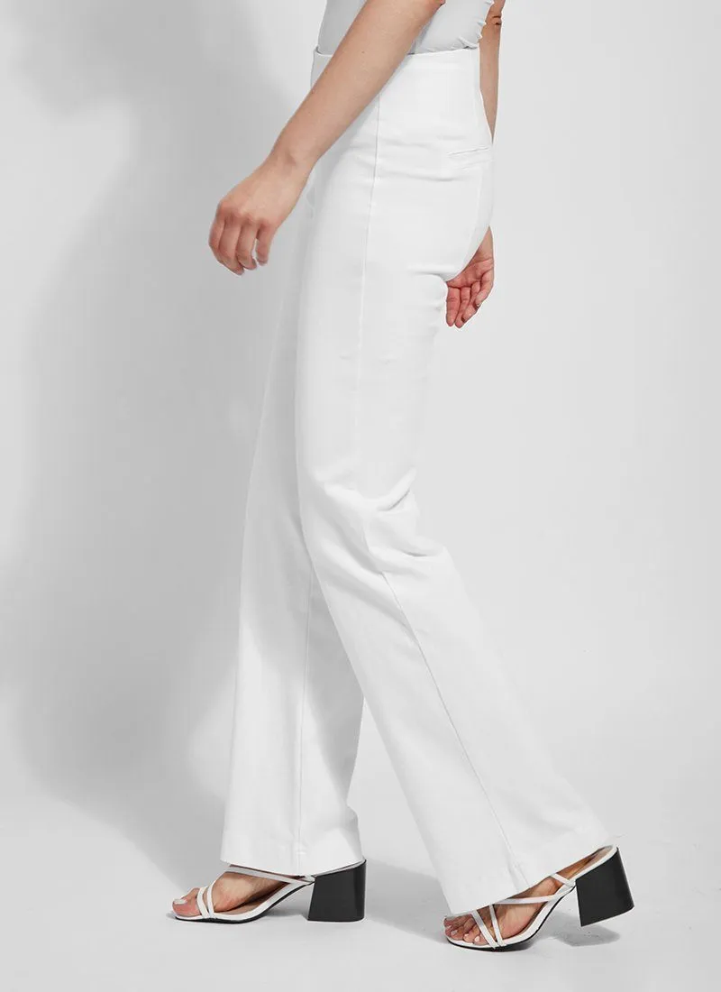 Denim Trouser | White