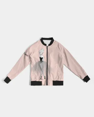 DOLLY DOODLING Ballerina Dolly pink Women's Bomber Jacket