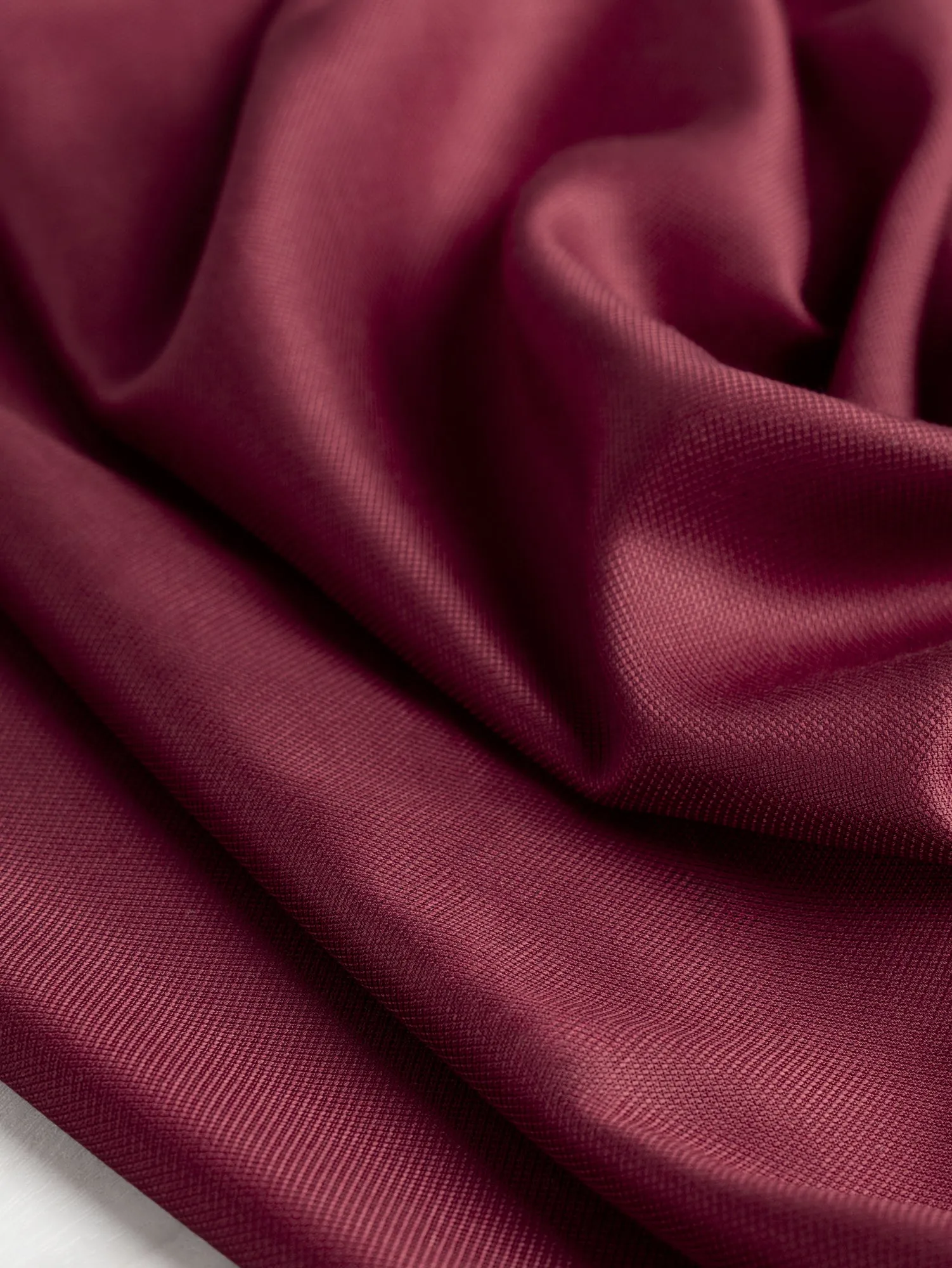 Drapey Dobby Textured Modal - Bordeaux