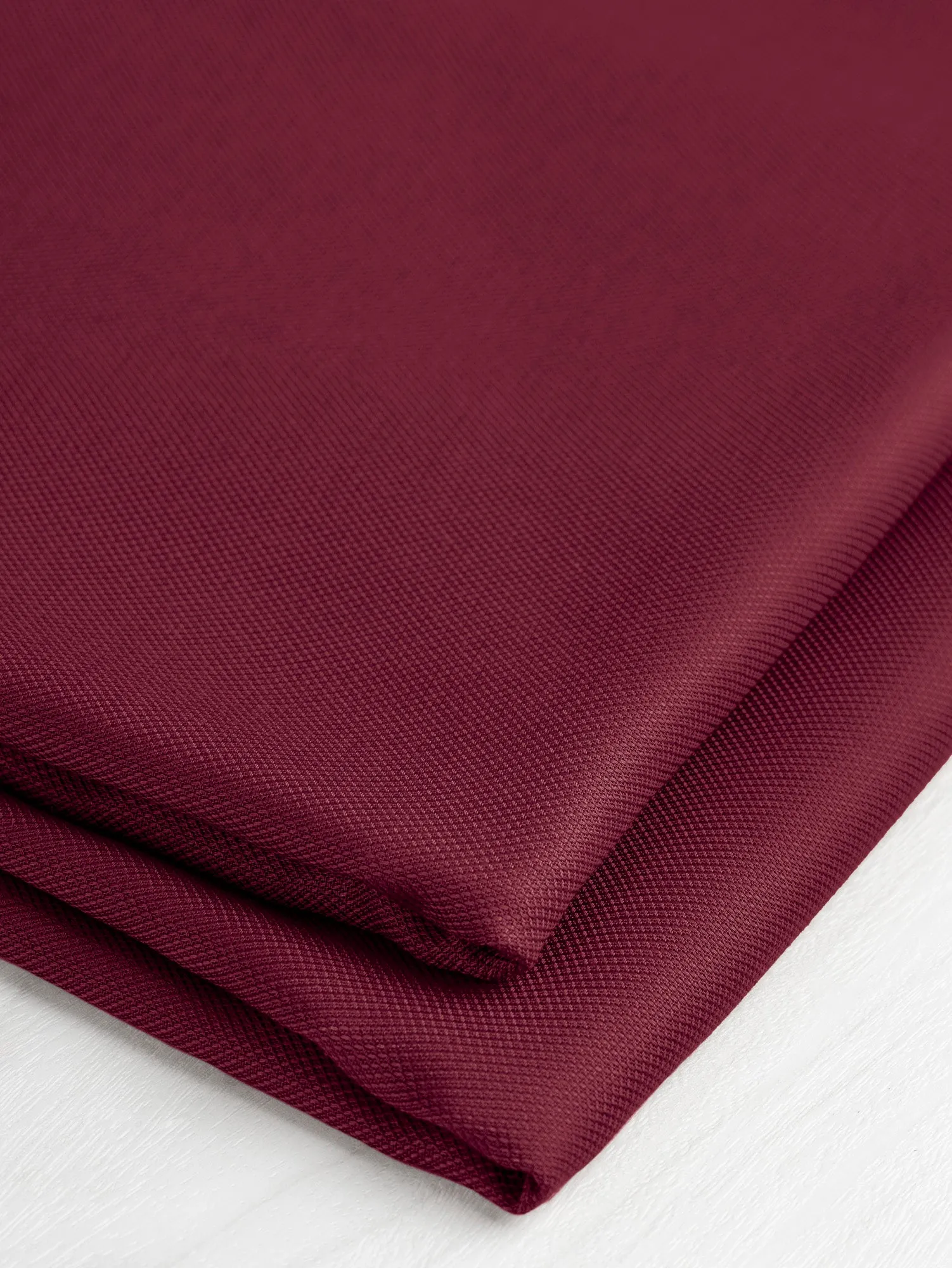 Drapey Dobby Textured Modal - Bordeaux