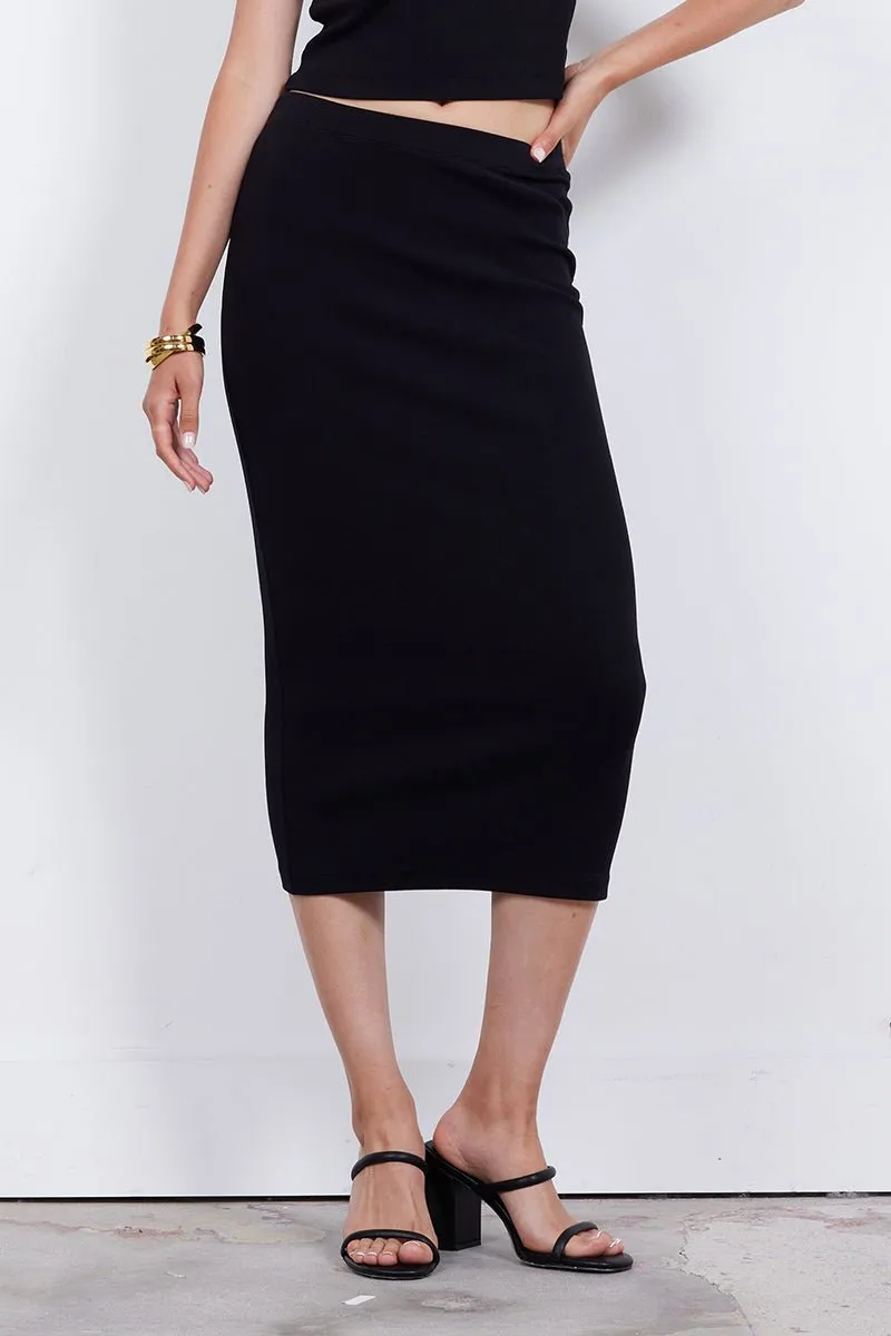 ELISE SLIM LONG SKIRT