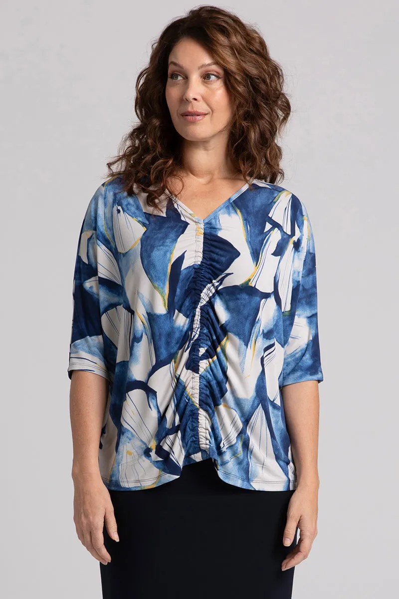 Fete Dolman Top | Watery Reflections