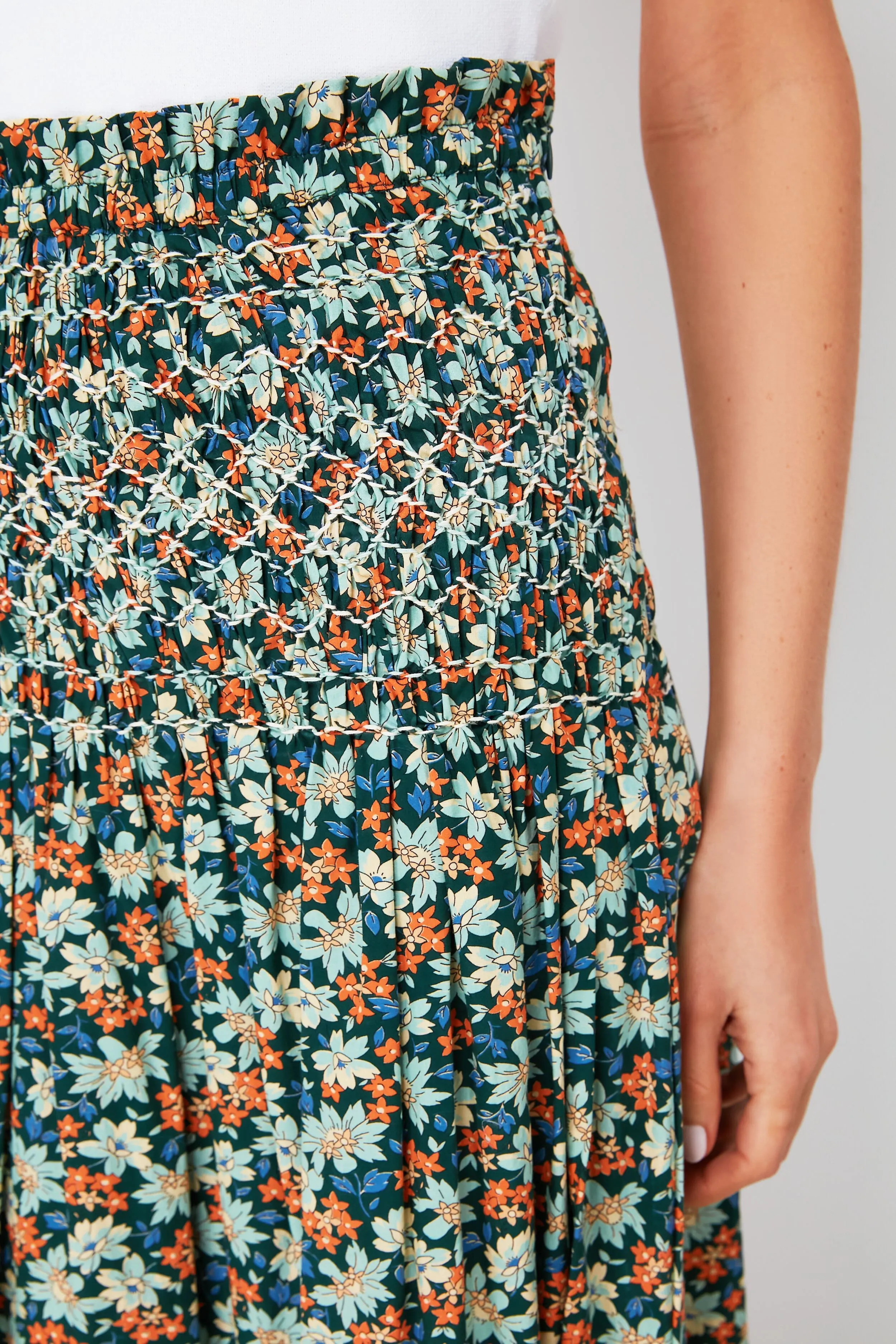 Forrest Floral Peggy Skirt