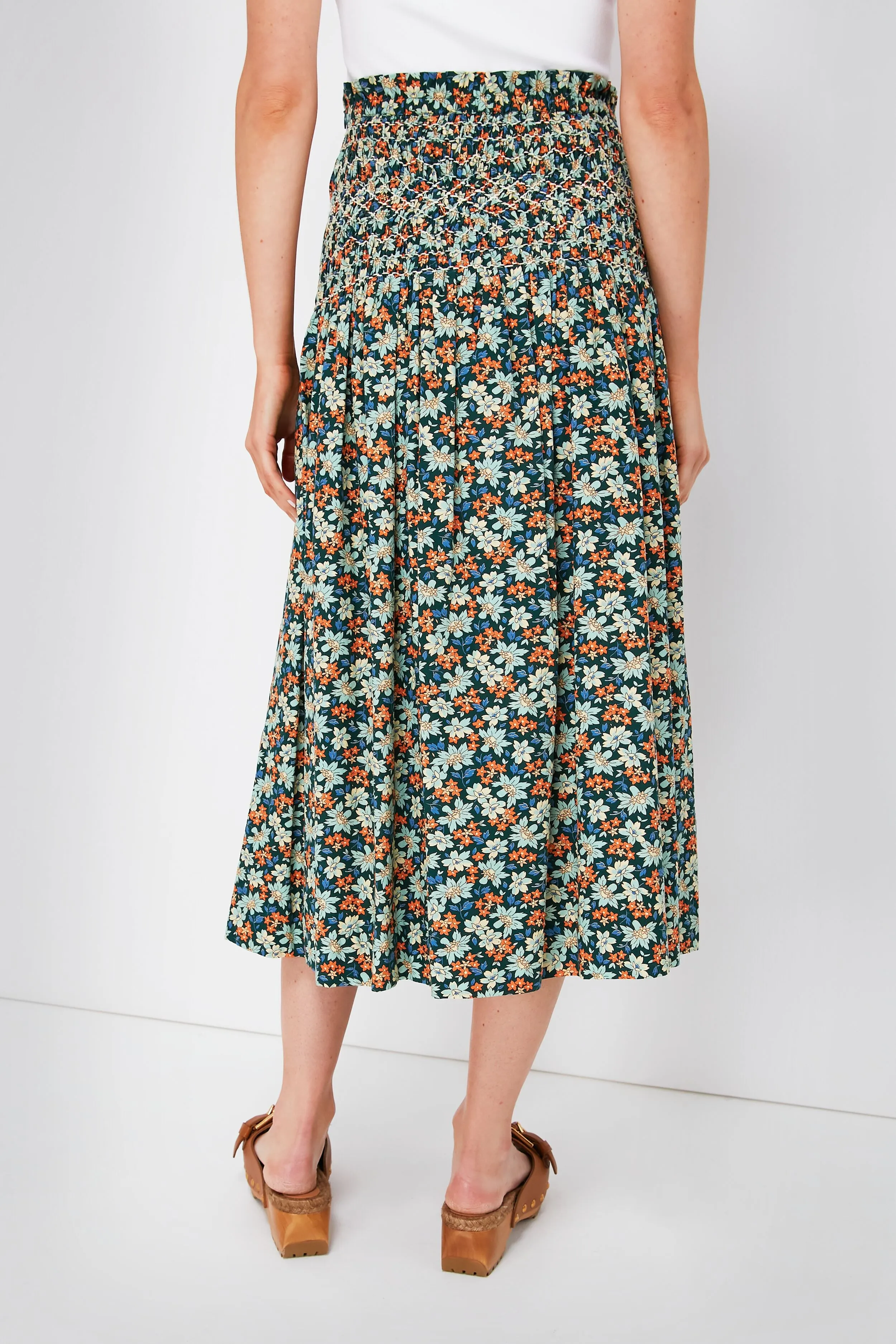 Forrest Floral Peggy Skirt