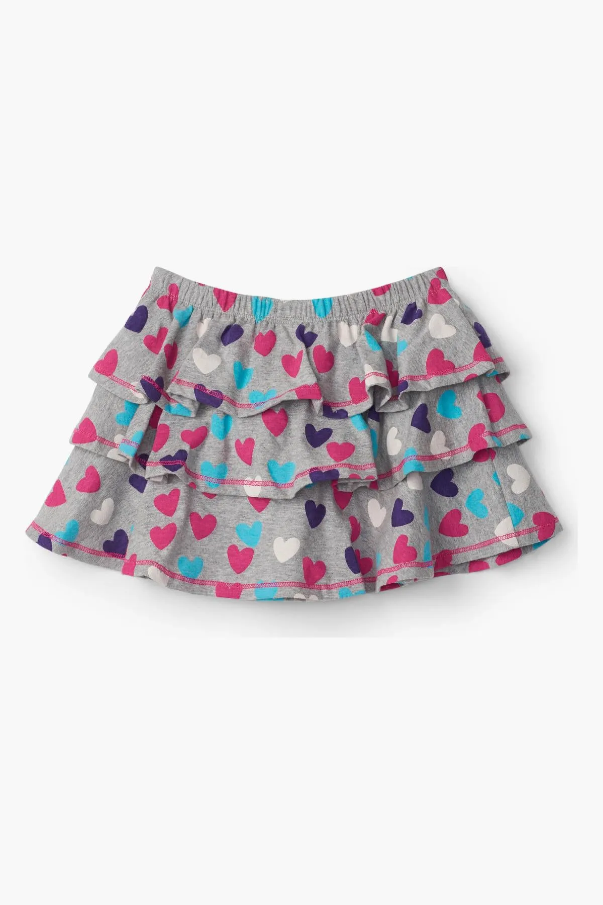 Hatley Hearts Ruffle Girls Skirt