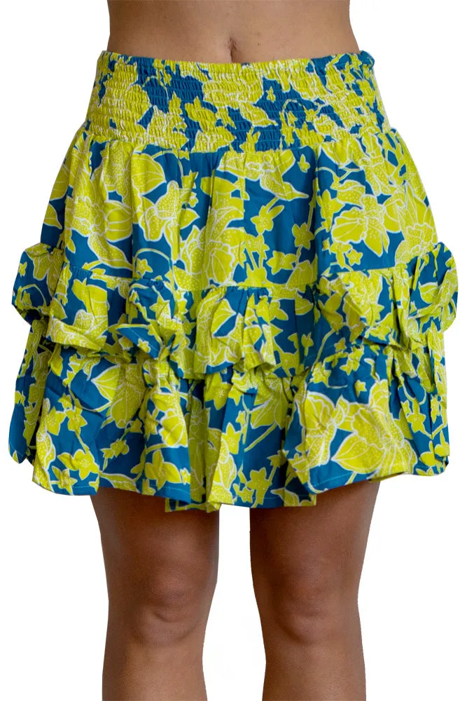 Havana Skirt "Spot Flower"