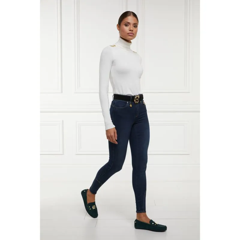 Holland Cooper Ladies Jodhpur Jeans  - Deep Indigo