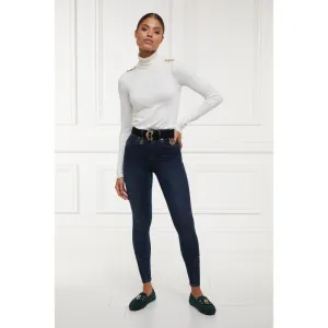 Holland Cooper Ladies Jodhpur Jeans  - Deep Indigo