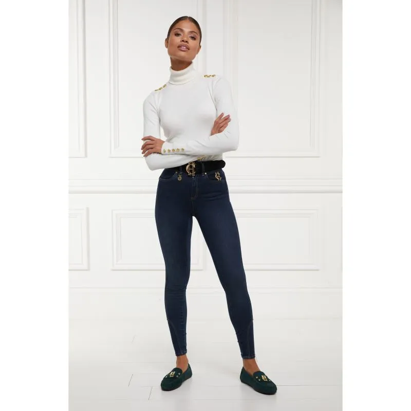 Holland Cooper Ladies Jodhpur Jeans  - Deep Indigo