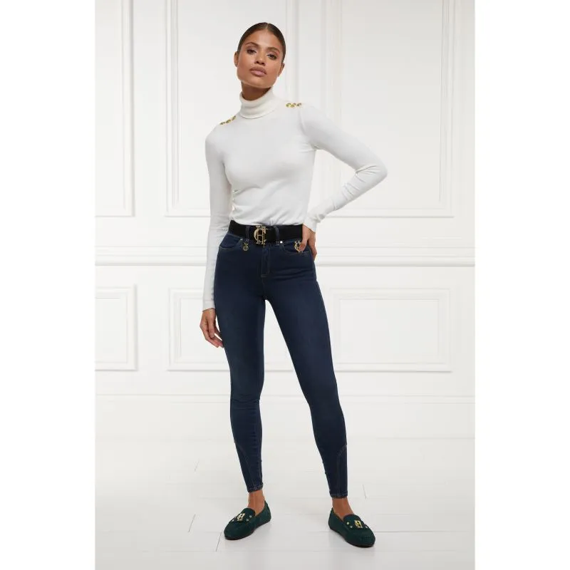 Holland Cooper Ladies Jodhpur Jeans  - Deep Indigo