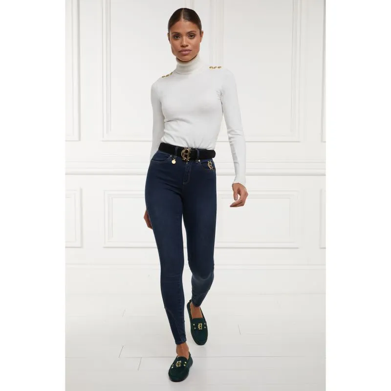 Holland Cooper Ladies Jodhpur Jeans  - Deep Indigo