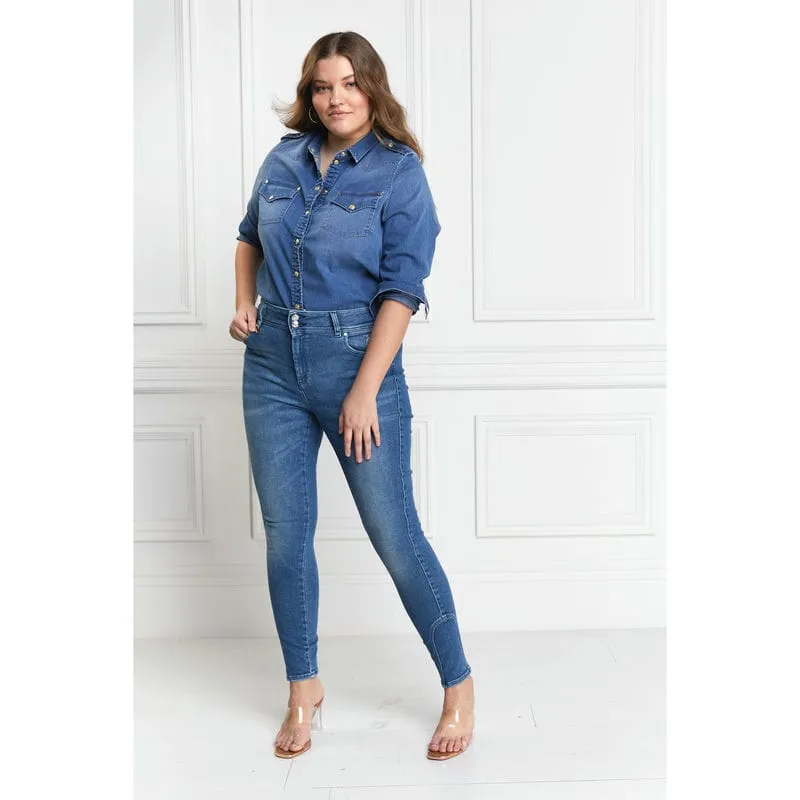 Holland Cooper Ladies Jodhpur Jeans - Denim