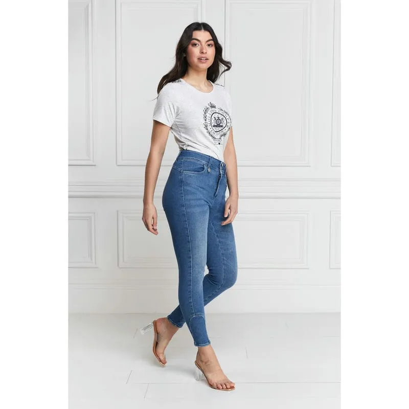 Holland Cooper Ladies Jodhpur Jeans - Denim