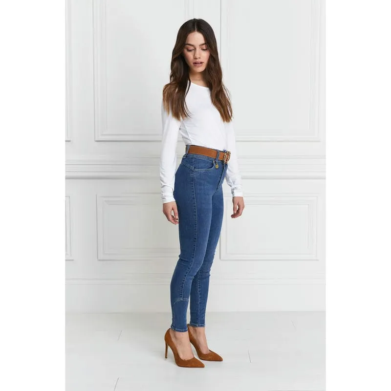 Holland Cooper Ladies Jodhpur Jeans - Denim