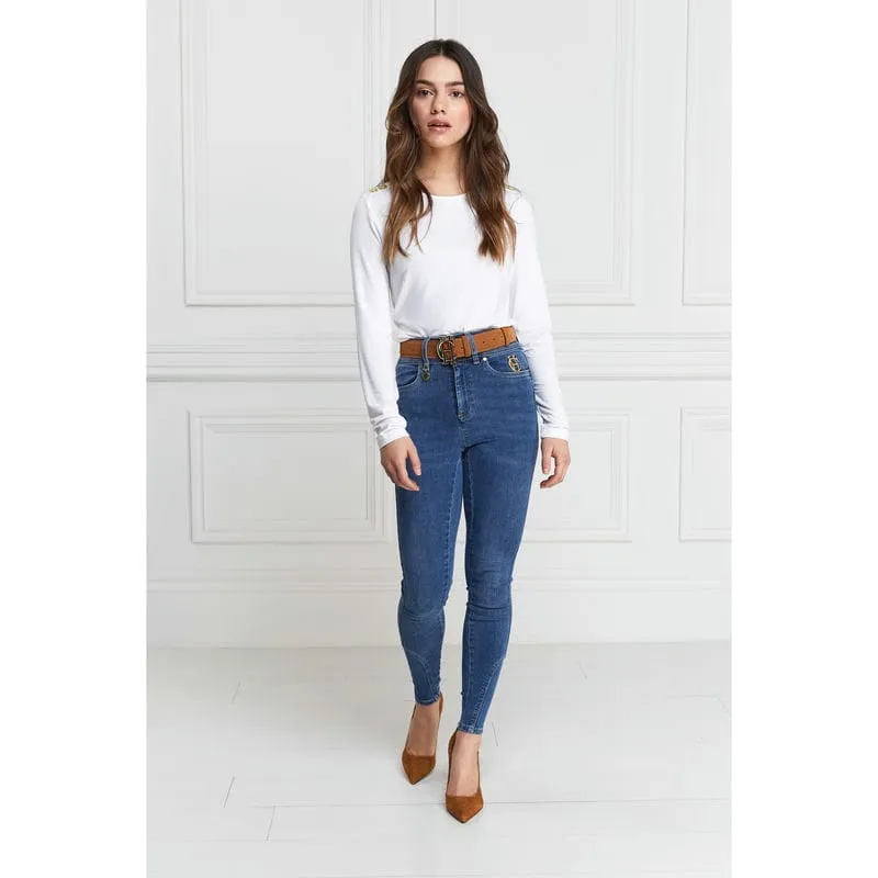 Holland Cooper Ladies Jodhpur Jeans - Denim