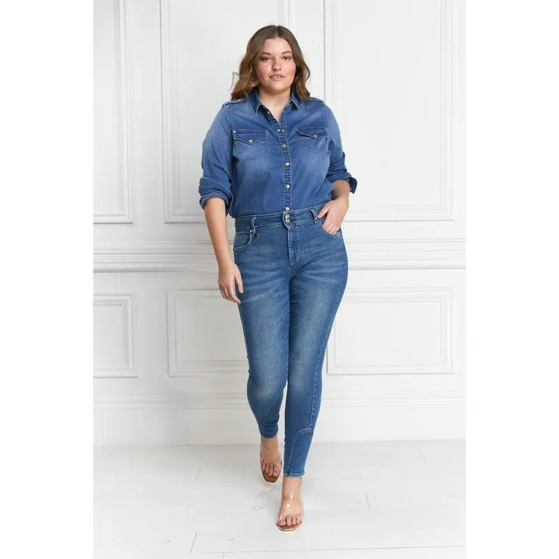 Holland Cooper Ladies Jodhpur Jeans - Denim