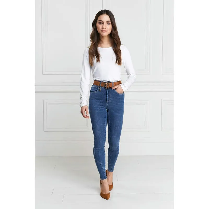 Holland Cooper Ladies Jodhpur Jeans - Denim