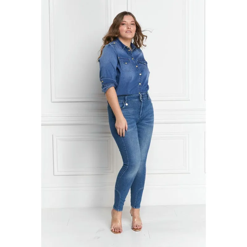 Holland Cooper Ladies Jodhpur Jeans - Denim