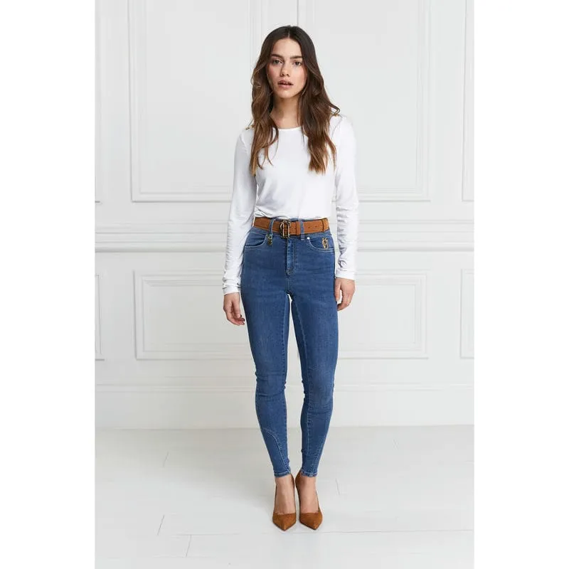 Holland Cooper Ladies Jodhpur Jeans - Denim