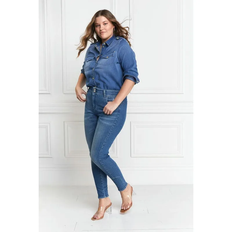 Holland Cooper Ladies Jodhpur Jeans - Denim