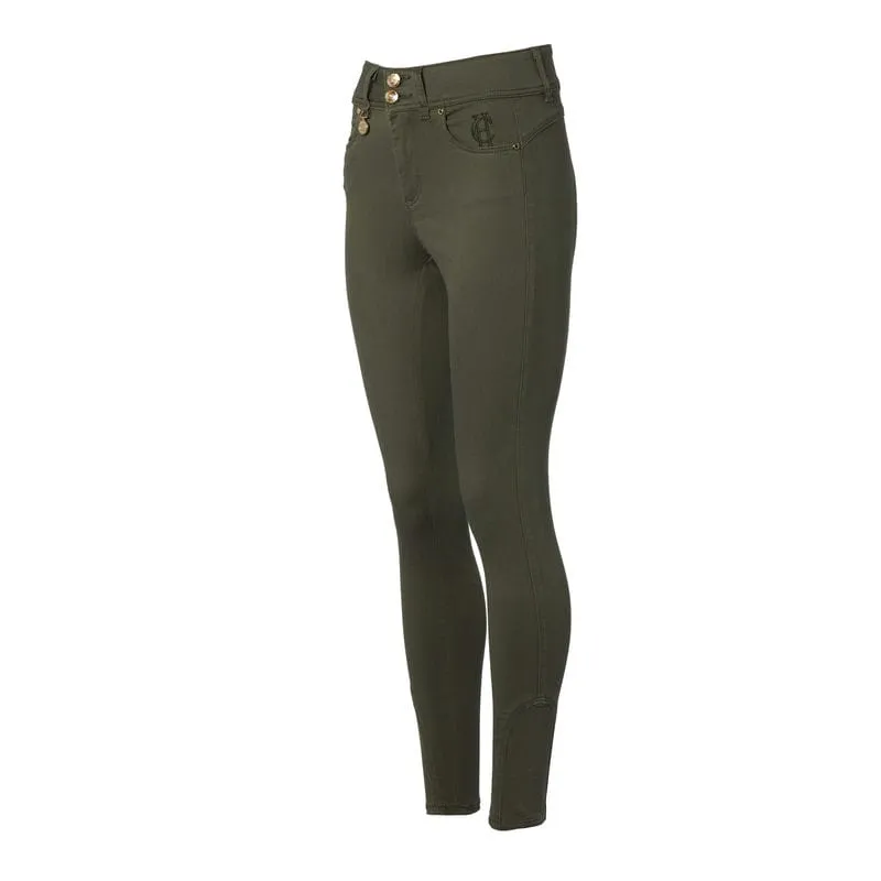 Holland Cooper Ladies Jodhpur Jeans - Hunter Green