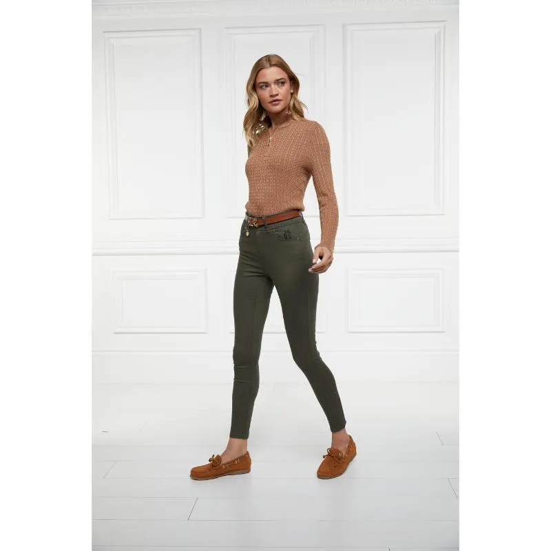 Holland Cooper Ladies Jodhpur Jeans - Hunter Green