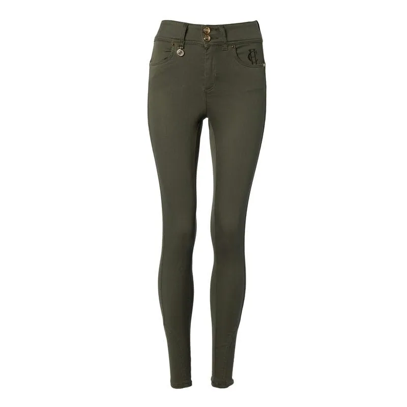 Holland Cooper Ladies Jodhpur Jeans - Hunter Green