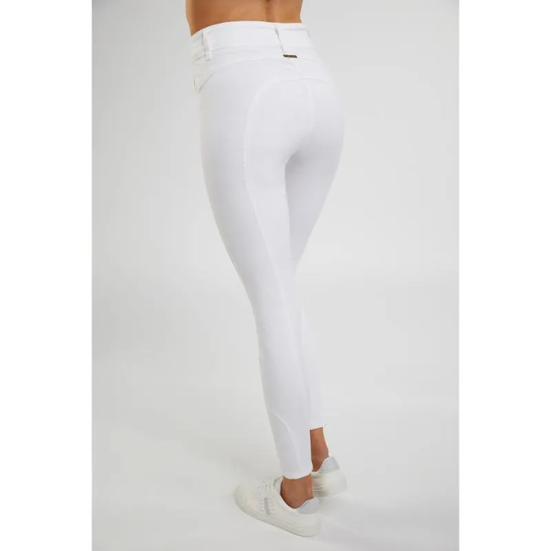 Holland Cooper Ladies Jodhpur Jeans  - White