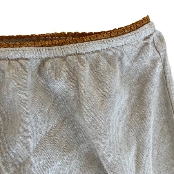 Italian Linen Aline Skirt