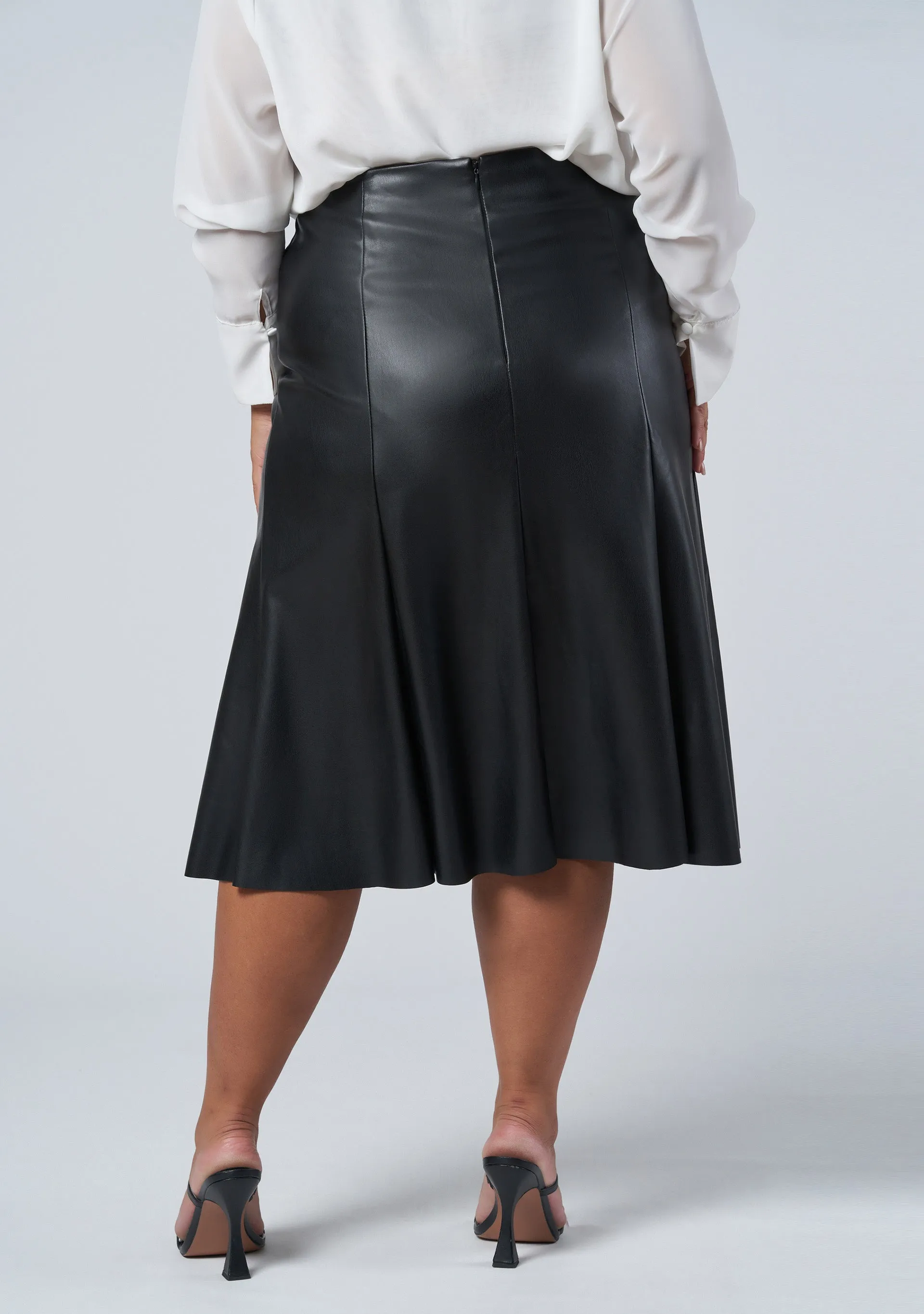 Keaton Pu Midi Skirt