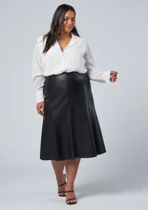 Keaton Pu Midi Skirt