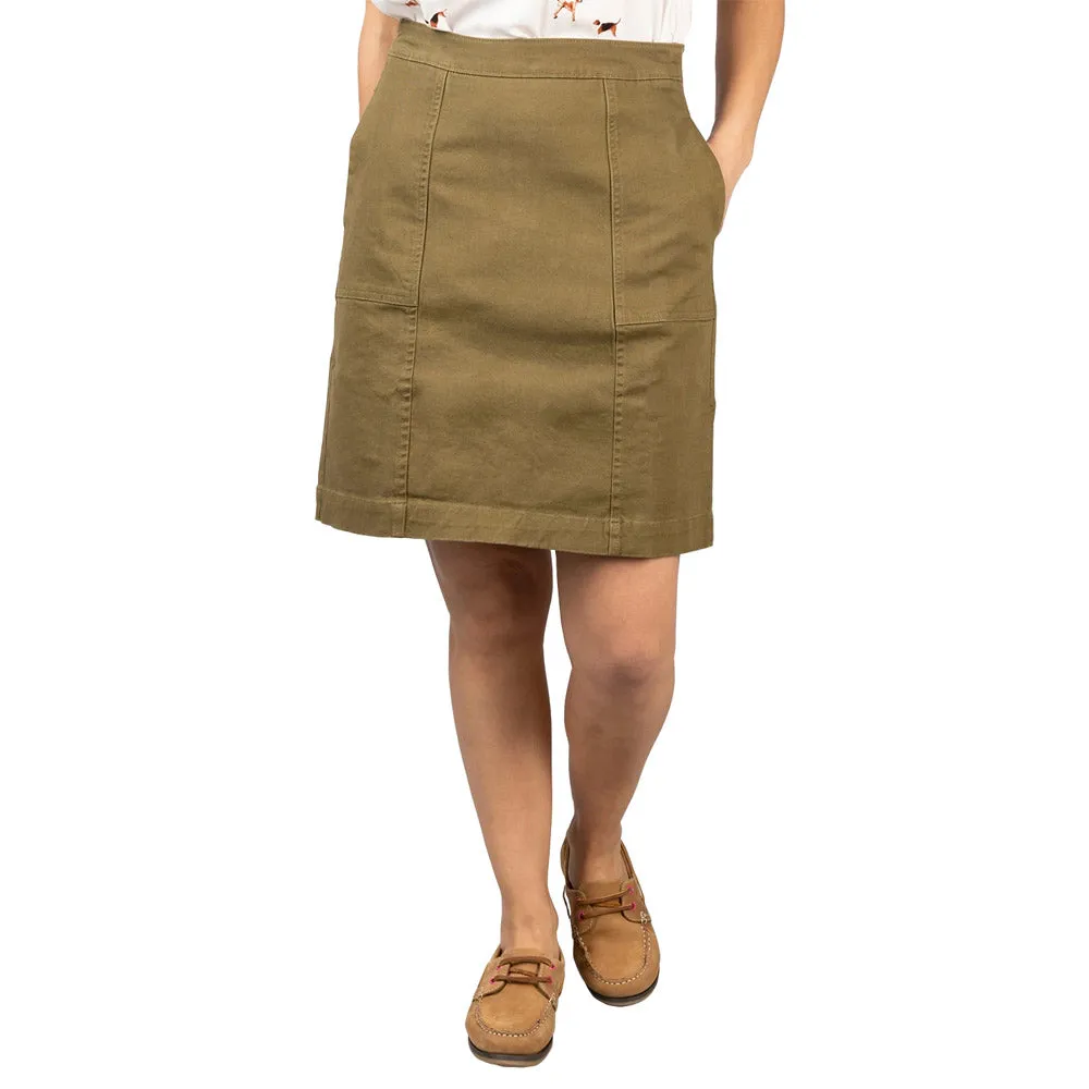 Ladies Denim & Twill Skirts