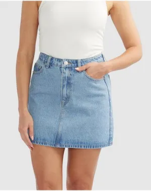 Reese Denim Mini Skirt