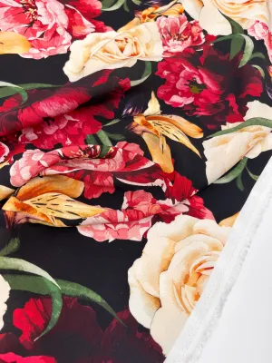 Romantic Floral- Viscose Fabric