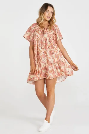 Sass - Clara Mini Tiered Dress - Persian Paisley