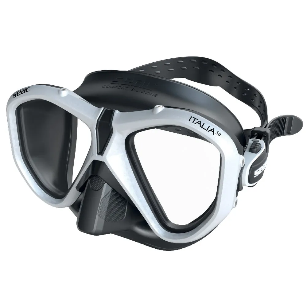 SEAC Italia 50 Diving Mask Designed for Recreational and Professional Scuba Diving