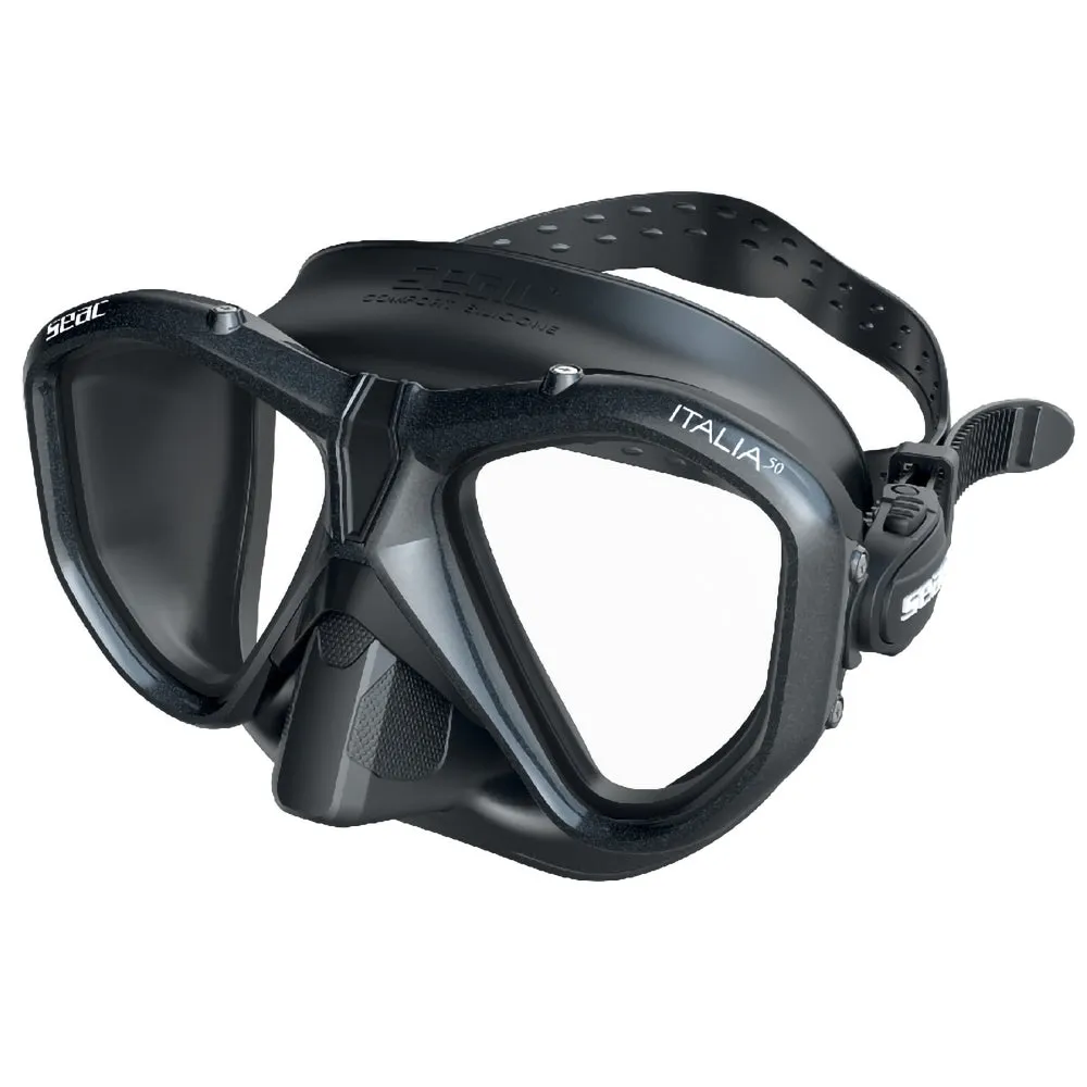 SEAC Italia 50 Diving Mask Designed for Recreational and Professional Scuba Diving