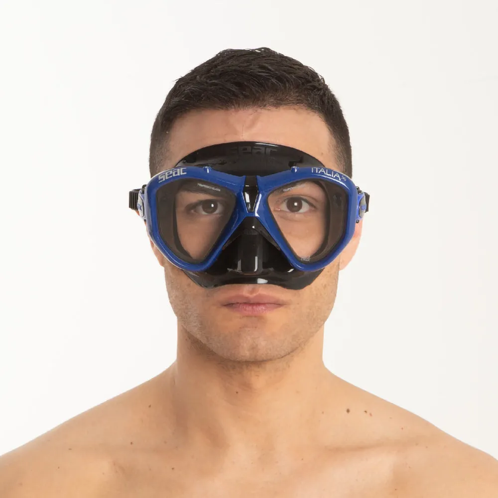 SEAC Italia 50 Diving Mask Designed for Recreational and Professional Scuba Diving