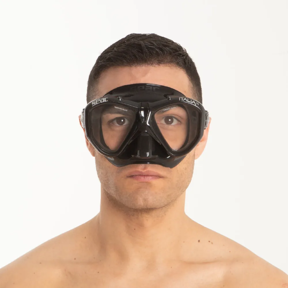 SEAC Italia 50 Diving Mask Designed for Recreational and Professional Scuba Diving