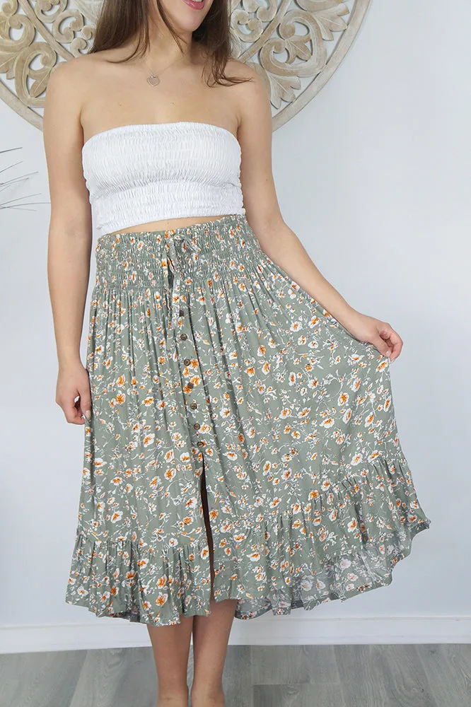 Tangelo Skirt "Springflower"