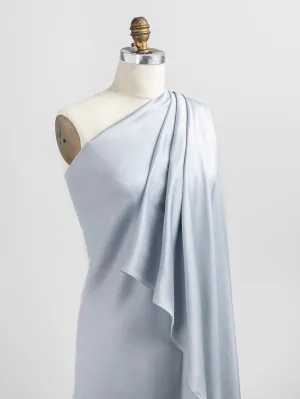 Tencel Lyocell Satin - Light Blue - Swatch