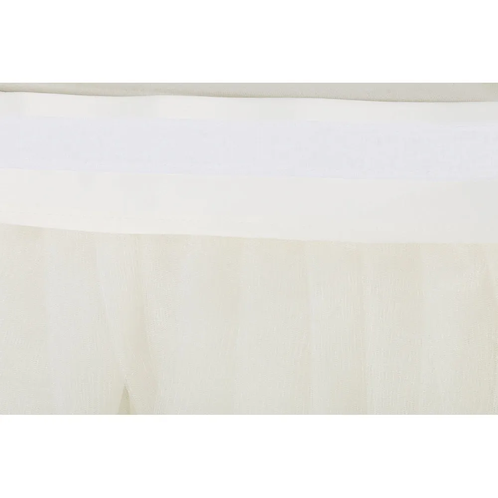 Tulle Tutu 17ft Table Skirt - Ivory